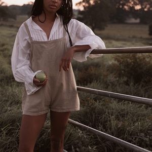 OAKIE POPPY PLAYSUIT Size 6 AU